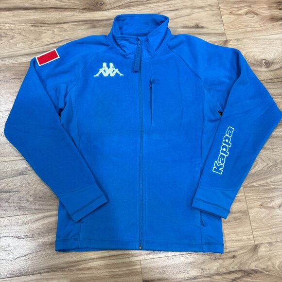 KAPPA Brilliant Navy Men’s Ski Fleece Jacket – Italian National Team (FISI) Gear - Picture 4 of 9